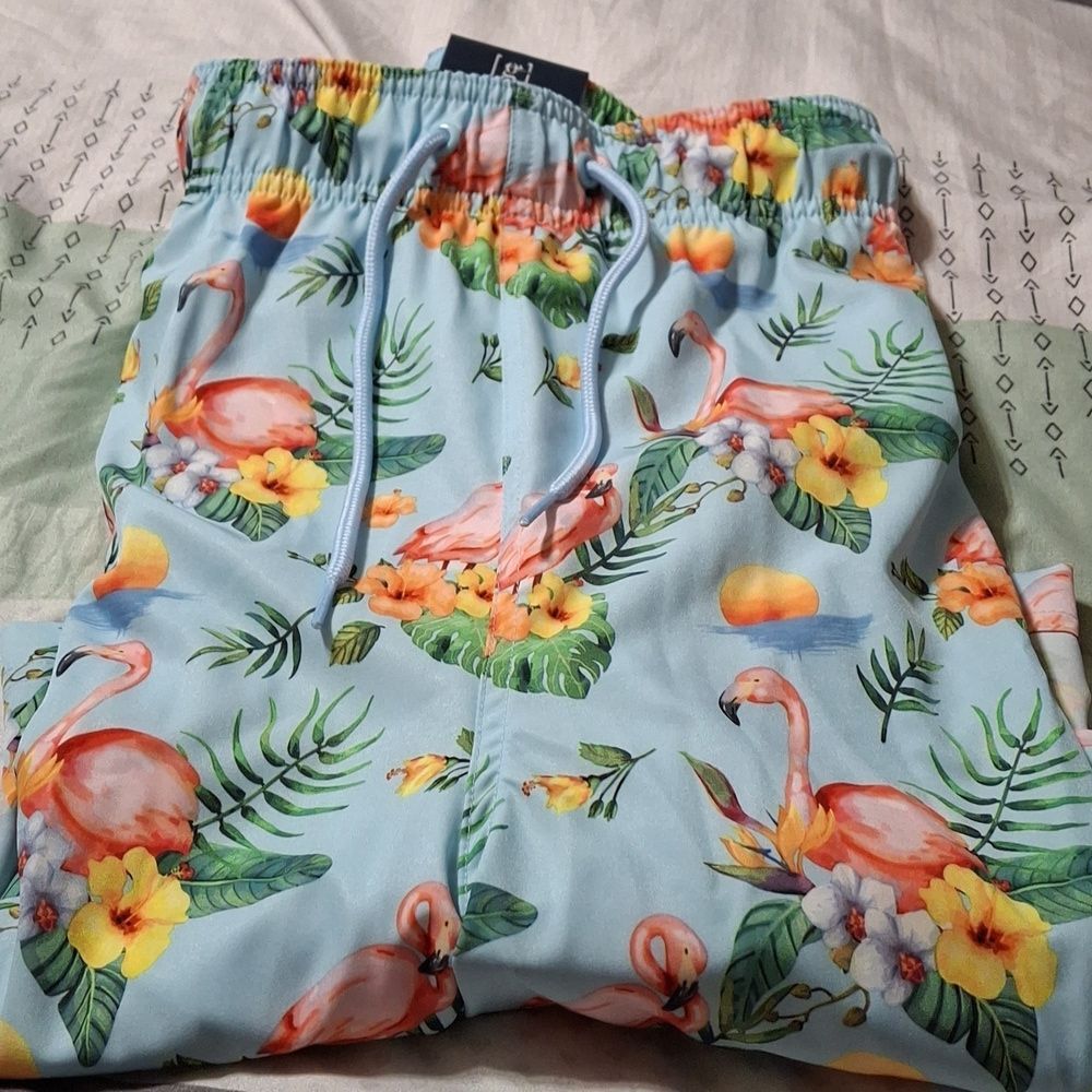 George Floral Print Swim Shorts (Swi049, Swi050)